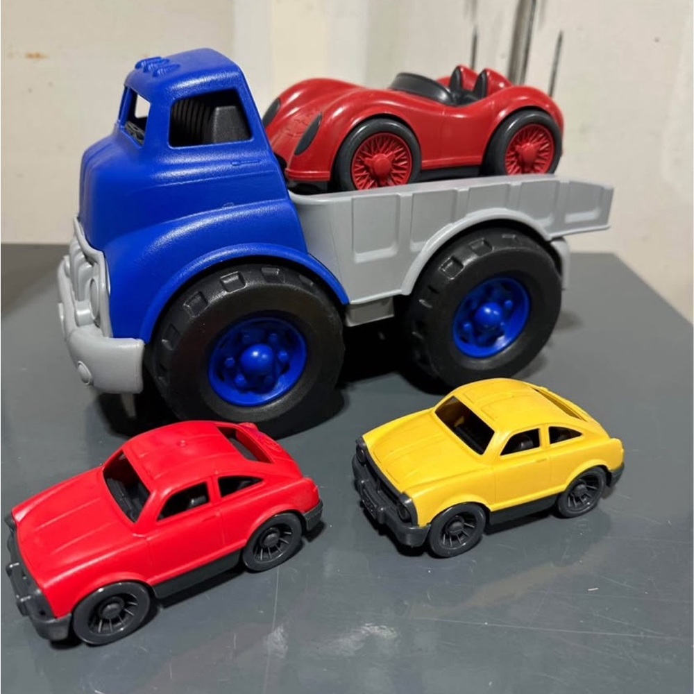 Colorful Toy Truck and Car Set